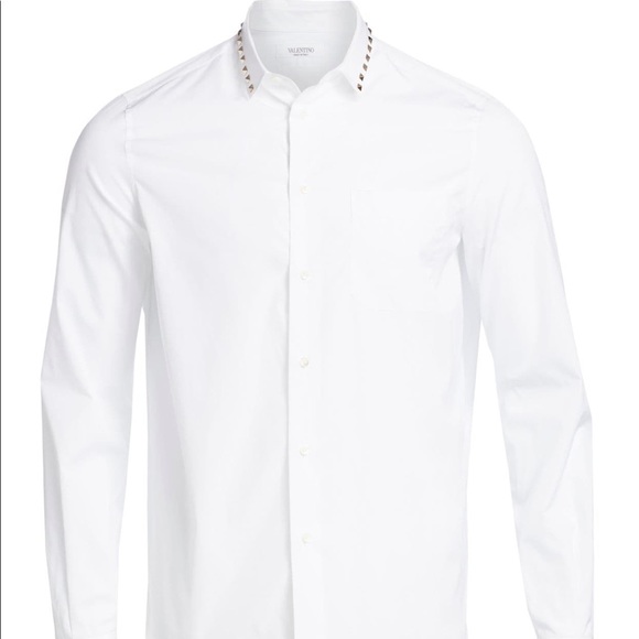 Valentino Rockstud Collar Shirt - Picture 4 of 5